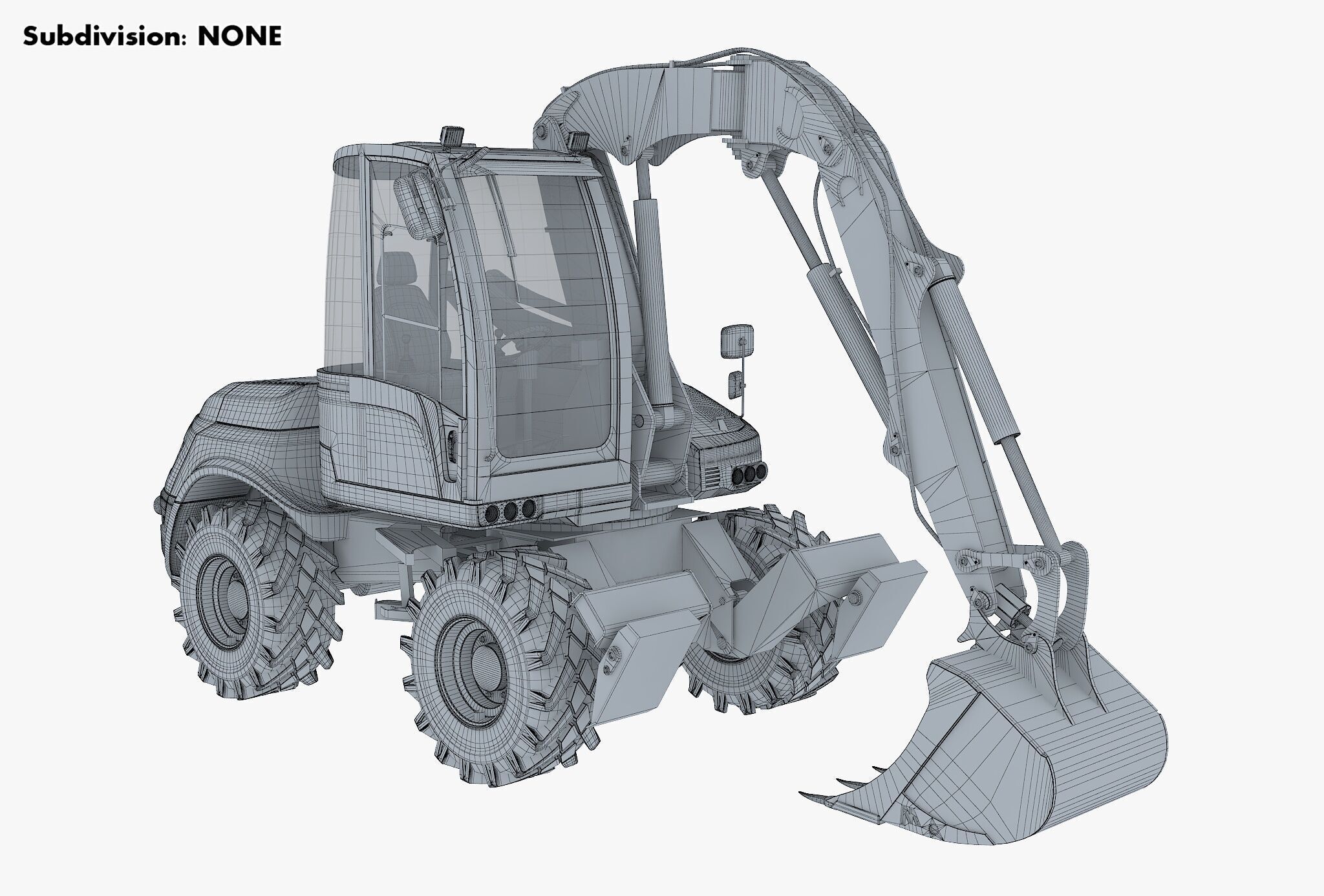 Mecalac 12MTX Excavator 2021-2025 M 1 3D model_19