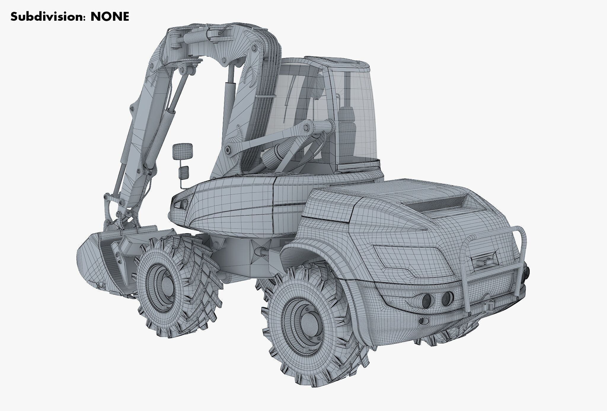 Mecalac 12MTX Excavator 2021-2025 M 1 3D model_18