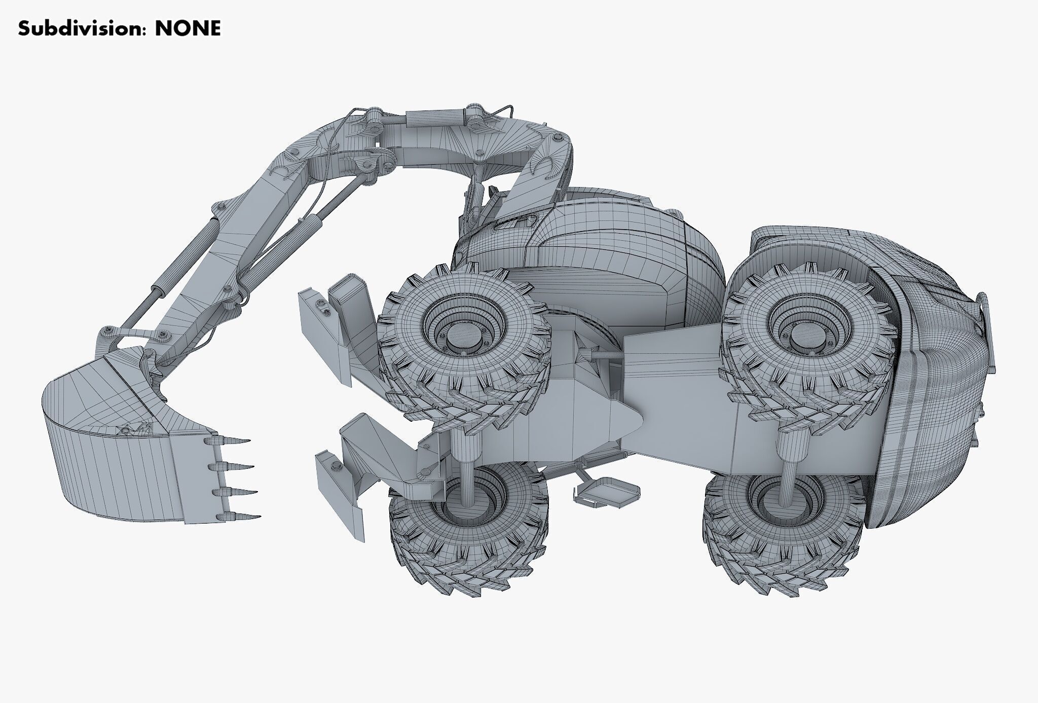 Mecalac 12MTX Excavator 2021-2025 M 1 3D model_28