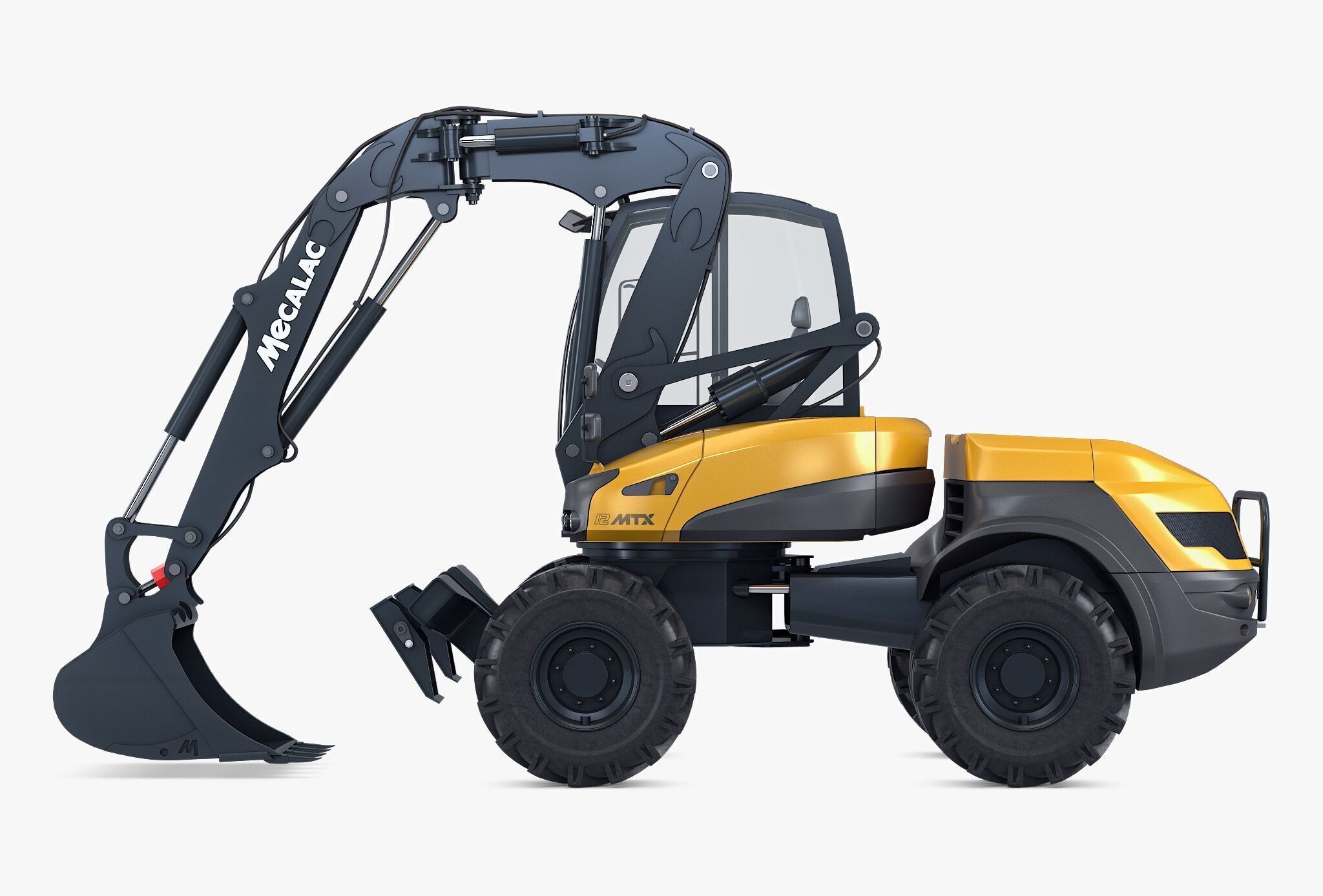 Mecalac 12MTX Excavator 2021-2025 M 1 3D model_8