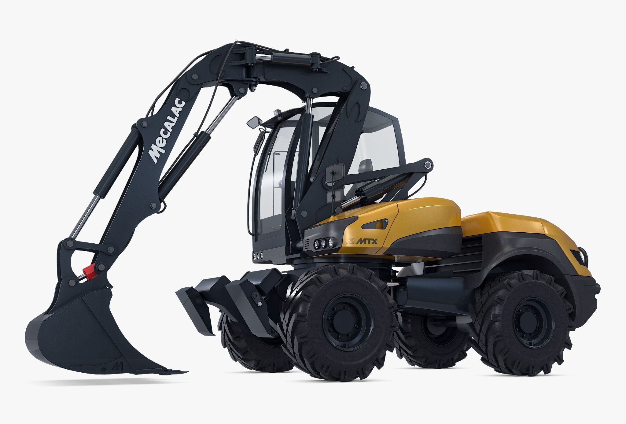 Mecalac 12MTX Excavator 2021-2025 M 1 3D model_6