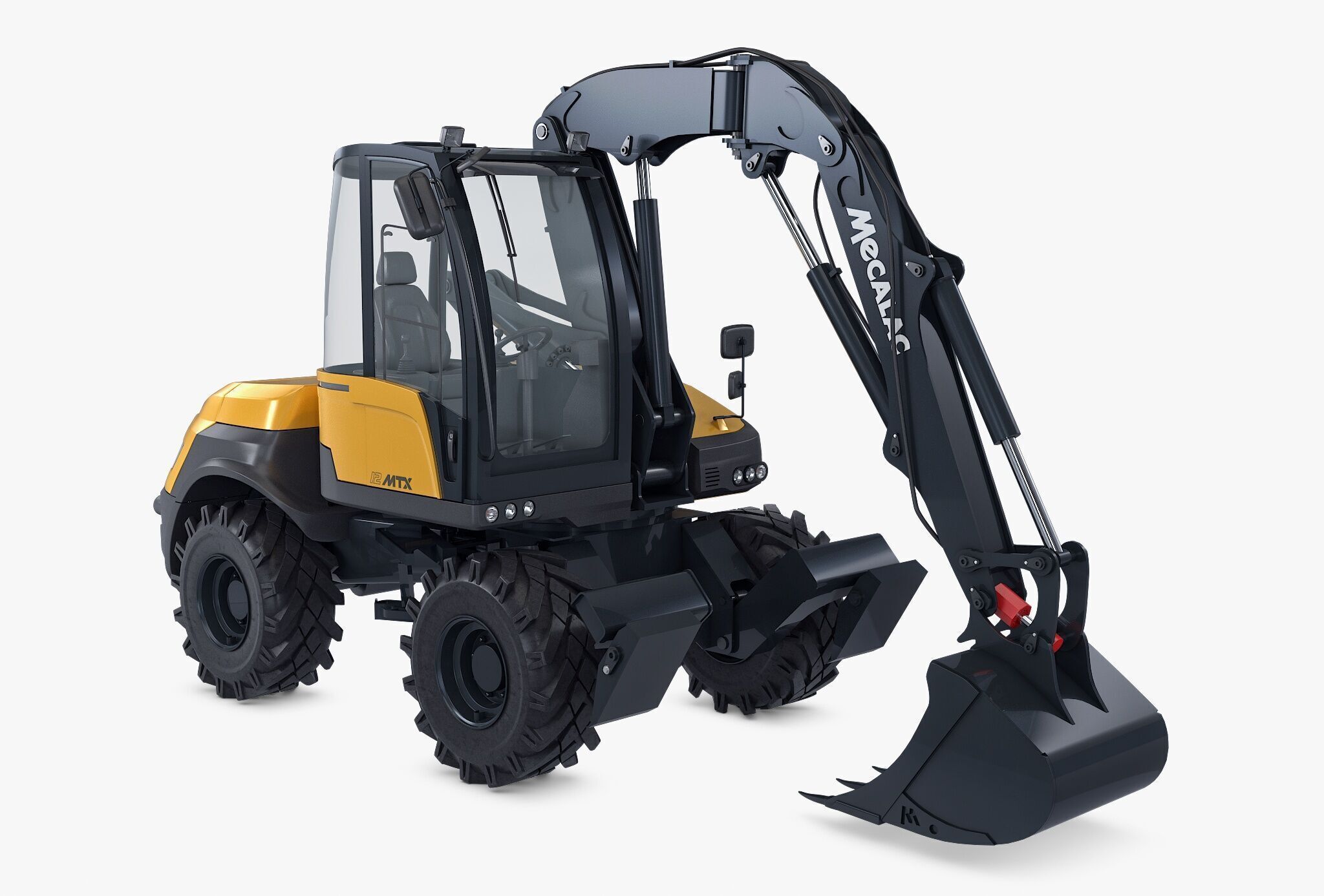 Mecalac 12MTX Excavator 2021-2025 M 1 3D model_5
