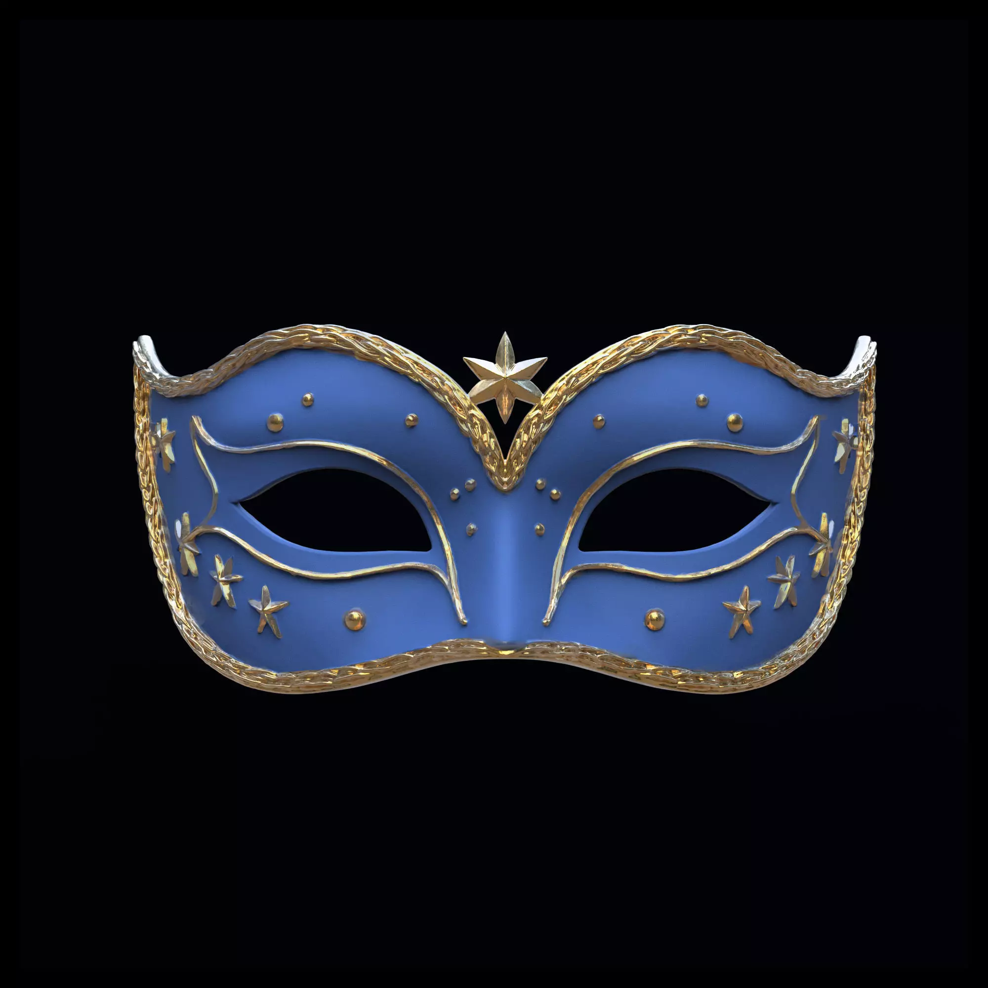 Star-Like mask 3D print model_0