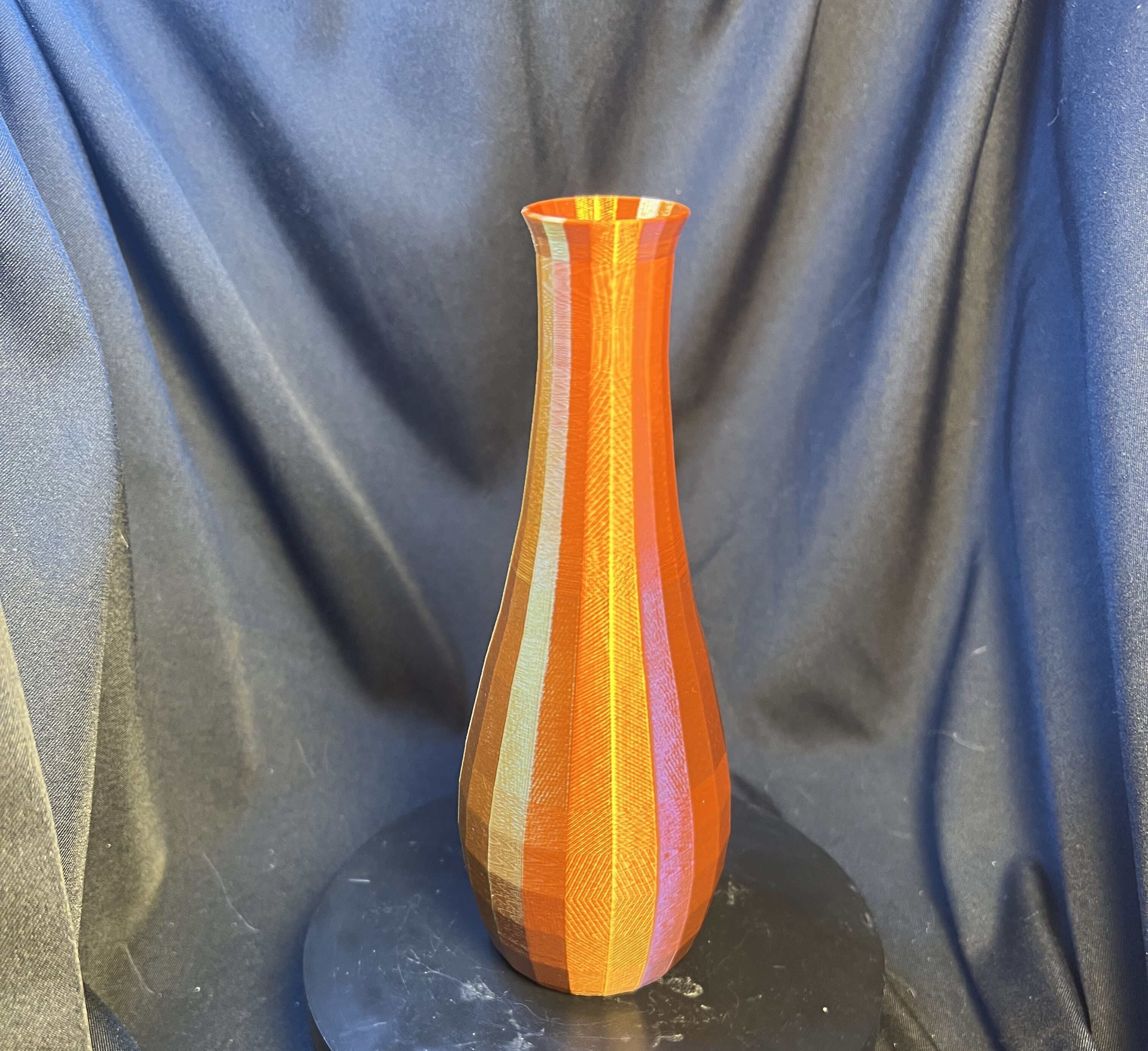 Tall Tapering Vase 3D print model_1