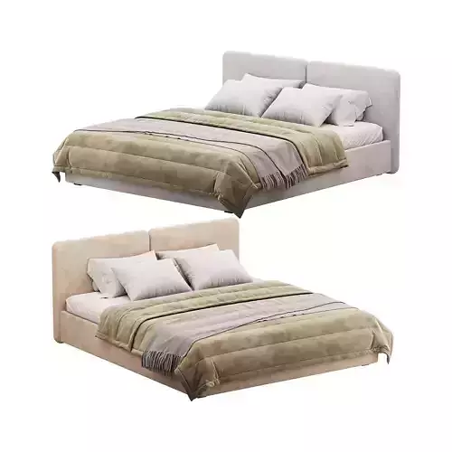 Tadao bed with compartment