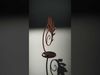 Elegant Spiral Leaf Sculpture Model Pack Low-poly 3D model_2