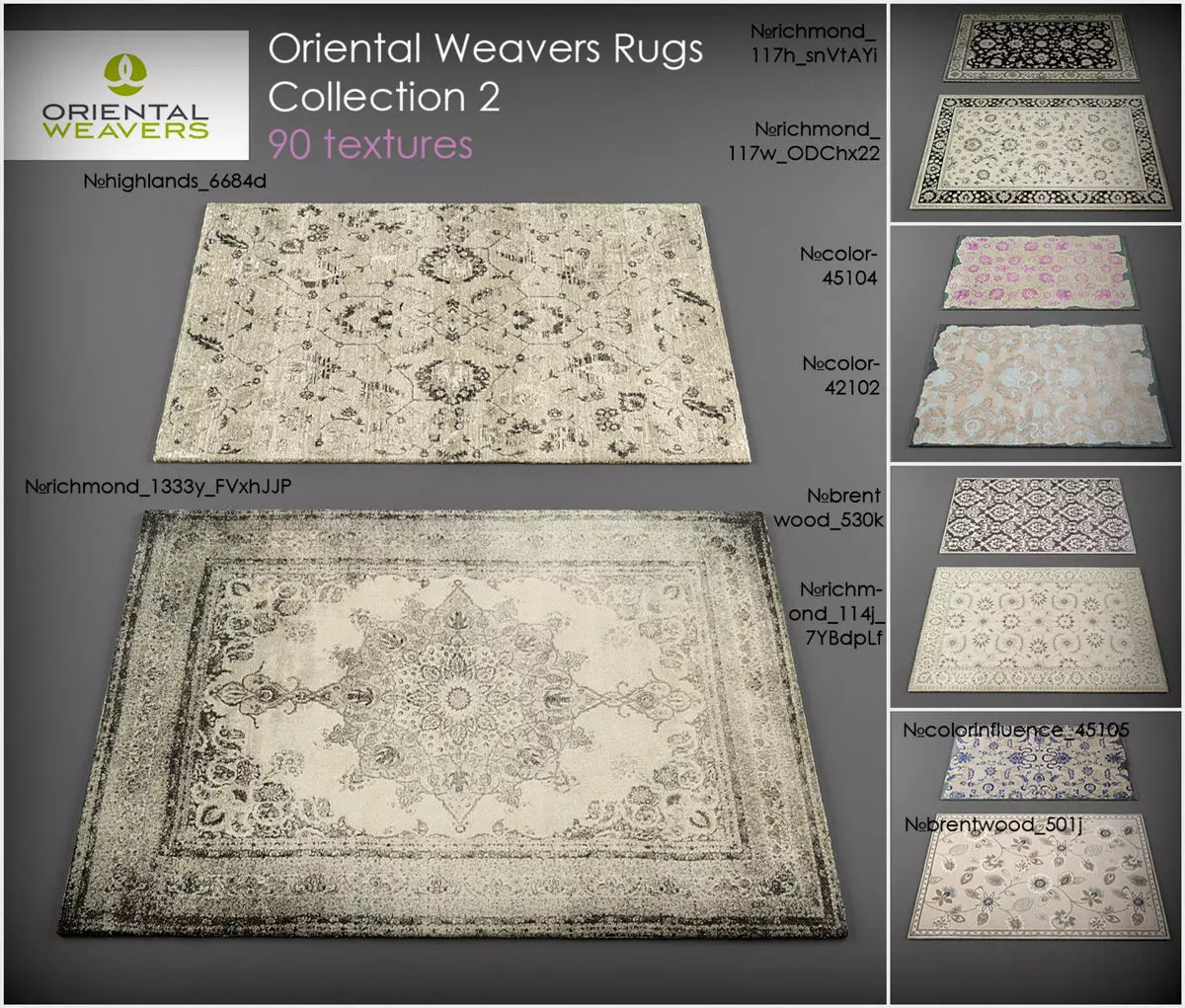 Carpets vol112 3dmodels Low-poly 3D model_0
