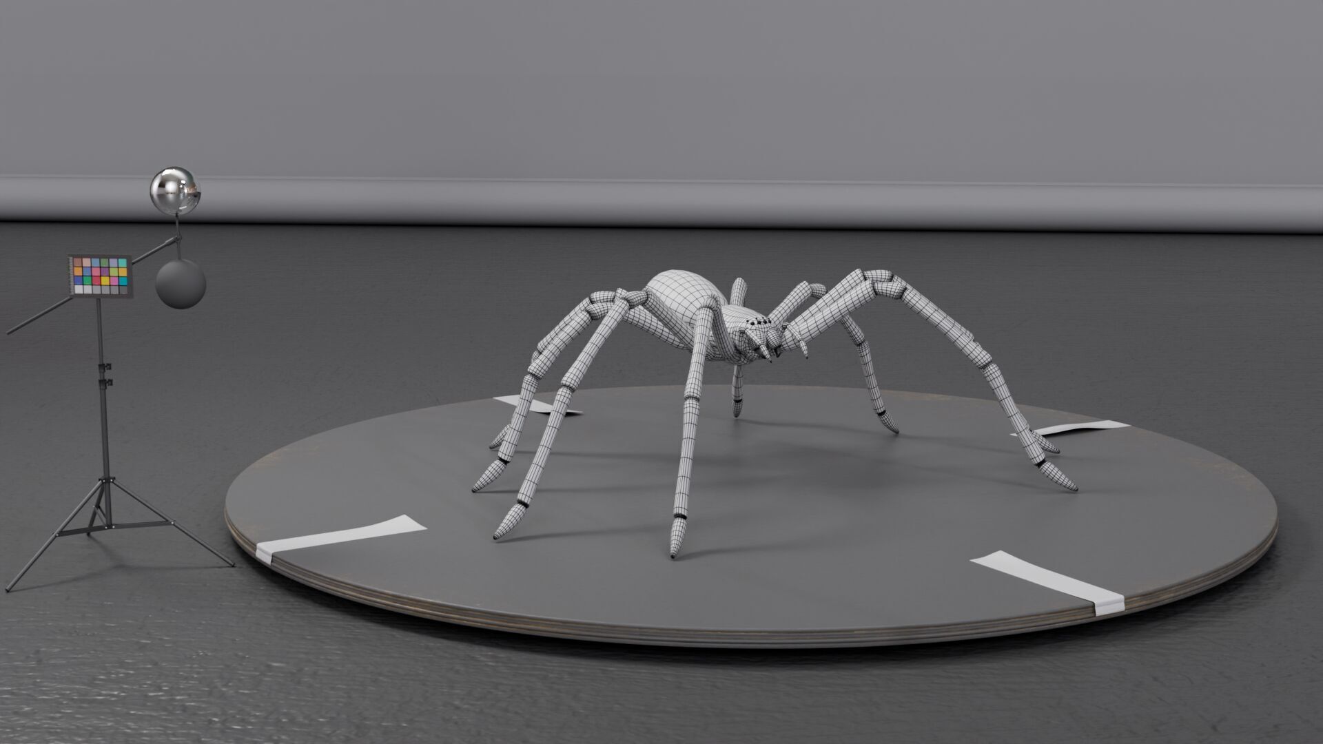 VFX Spider 3D Model 3D model_7