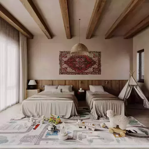 Wabi-sabi livingroom