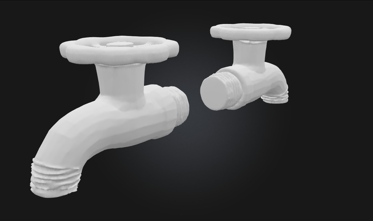 Old and New Valves Industrial Valve Set for Mechanical 3D model_9