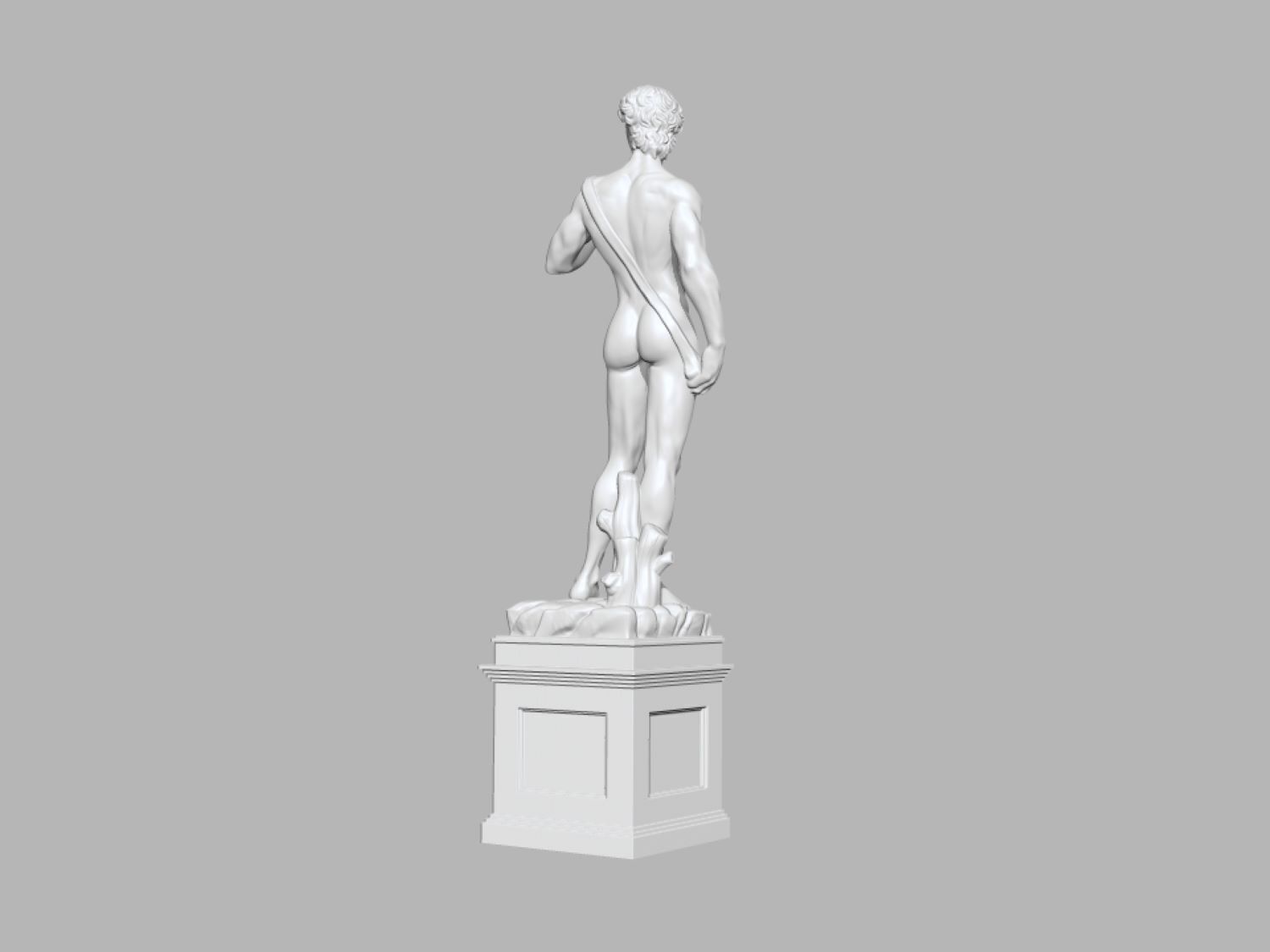 David 3D print model_3