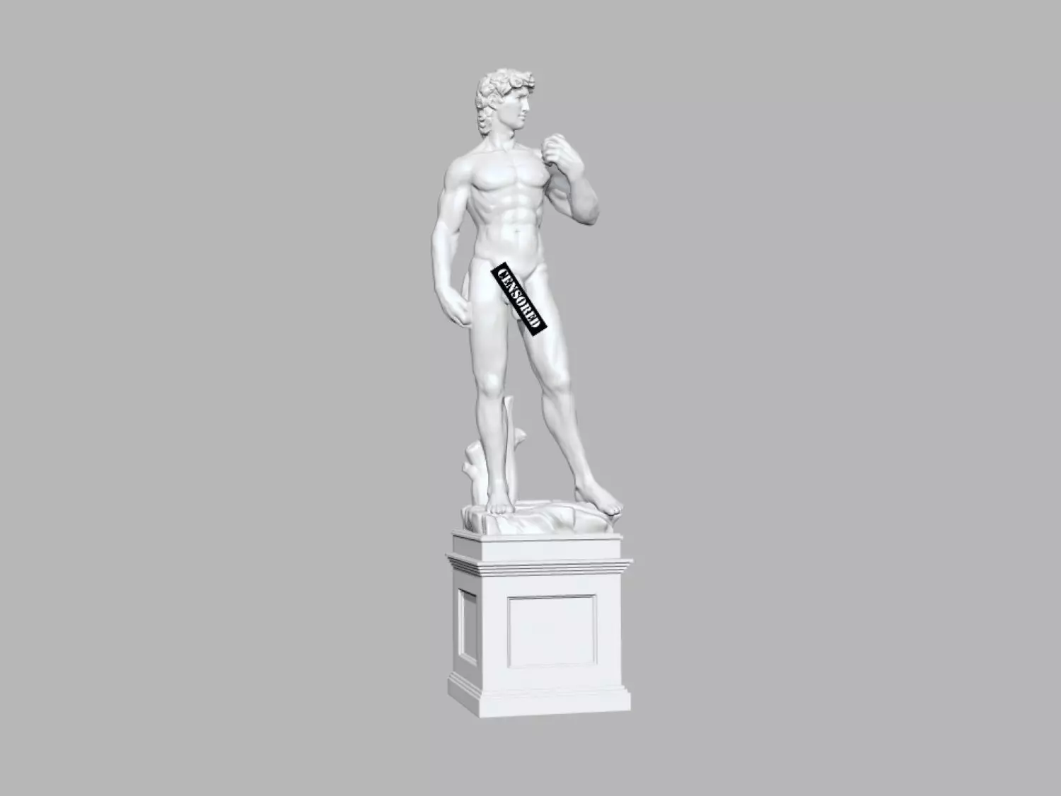 David 3D print model_0
