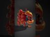 Vibrant Chinese Lion Dance Model Pack Low-poly 3D model_2