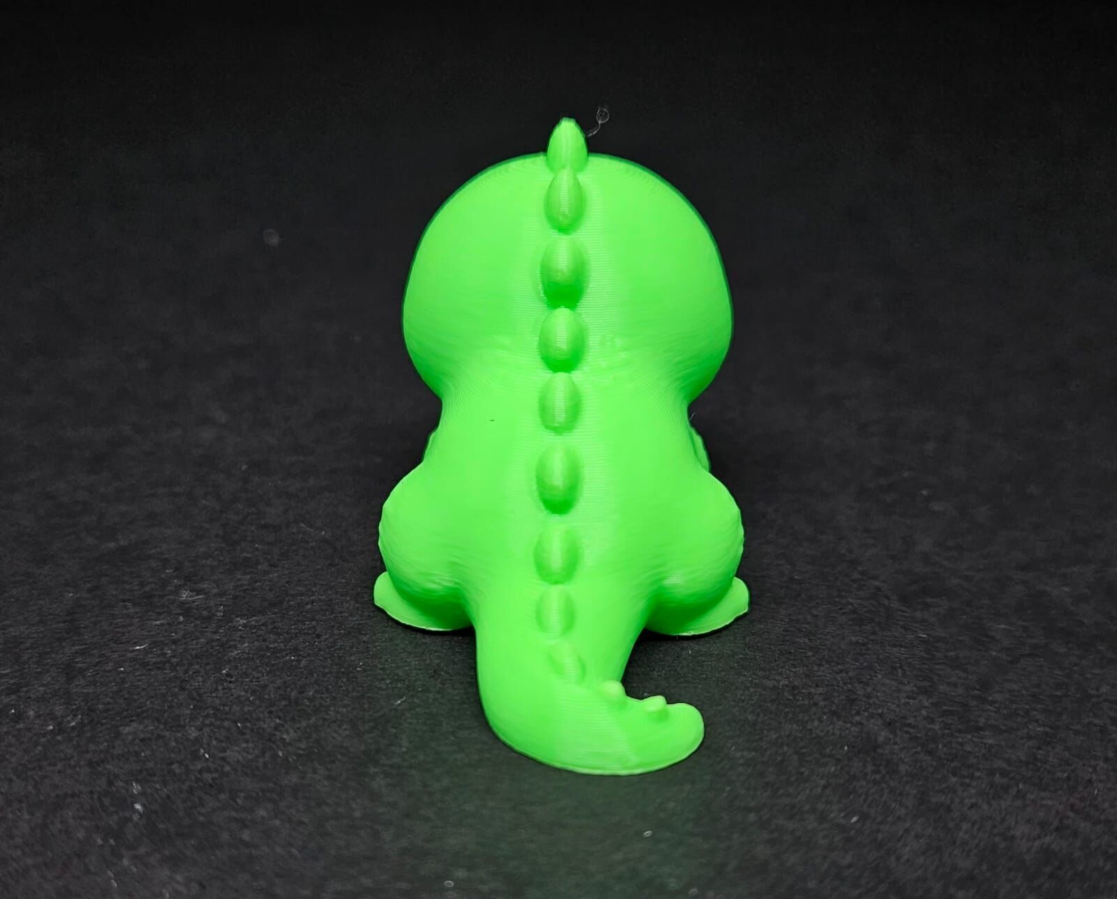 Cute Iguana Cartoon and Keychain Version 3D print model_12