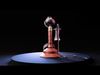 Vintage Candlestick Telephone  High-Quality 3D Model 3D model_2