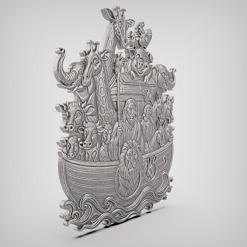 Noah and His Animals  Noe e os Animais  Noah s Ark  Arca de Noe 3D model