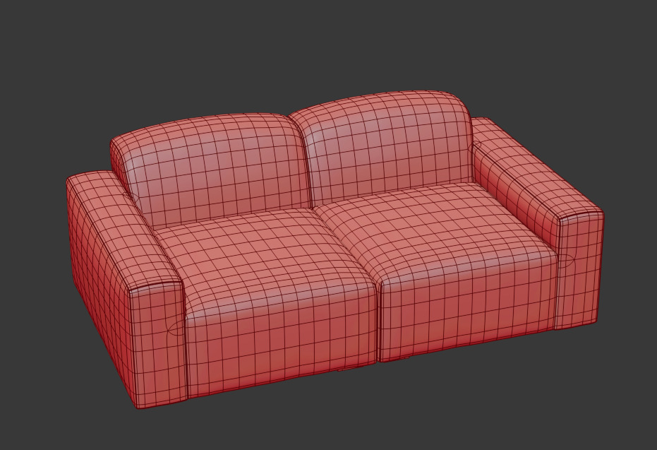 Morgan Modular Two Seater Low-poly 3D model_11