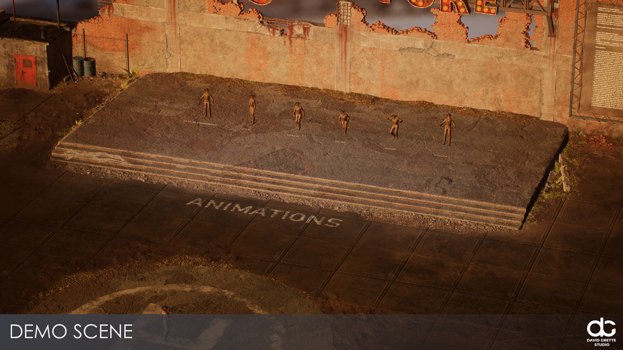 Western Character Mary - Survival Shooter Cowboy Cowgirl Woman Low-poly 3D model_22