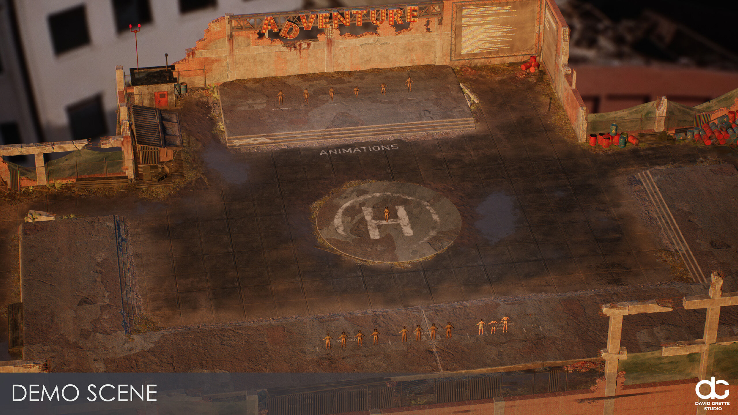 Western Character Mary - Survival Shooter Cowboy Cowgirl Woman Low-poly 3D model_20