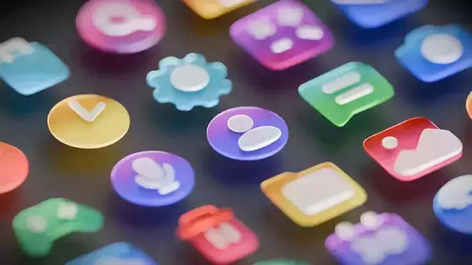 25 Mobile Icons Pack