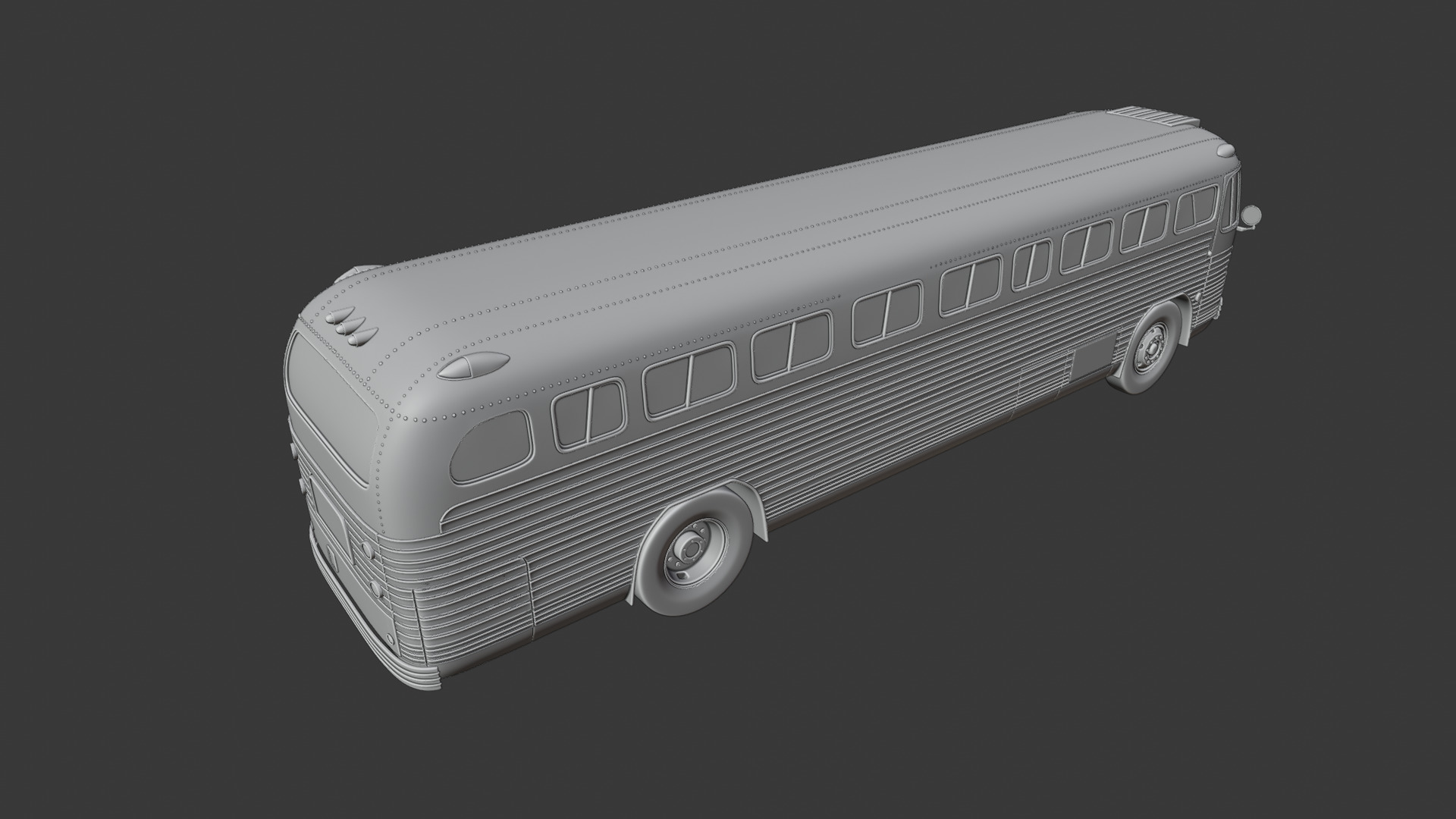 GM PD4104 Coach 3d Print Model 3D print model_14