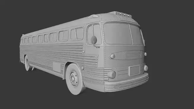 GM PD4104 Coach  3d Print Model