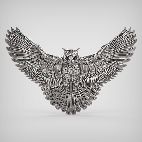 OWL MODELO 3D ORGANIC 3D model