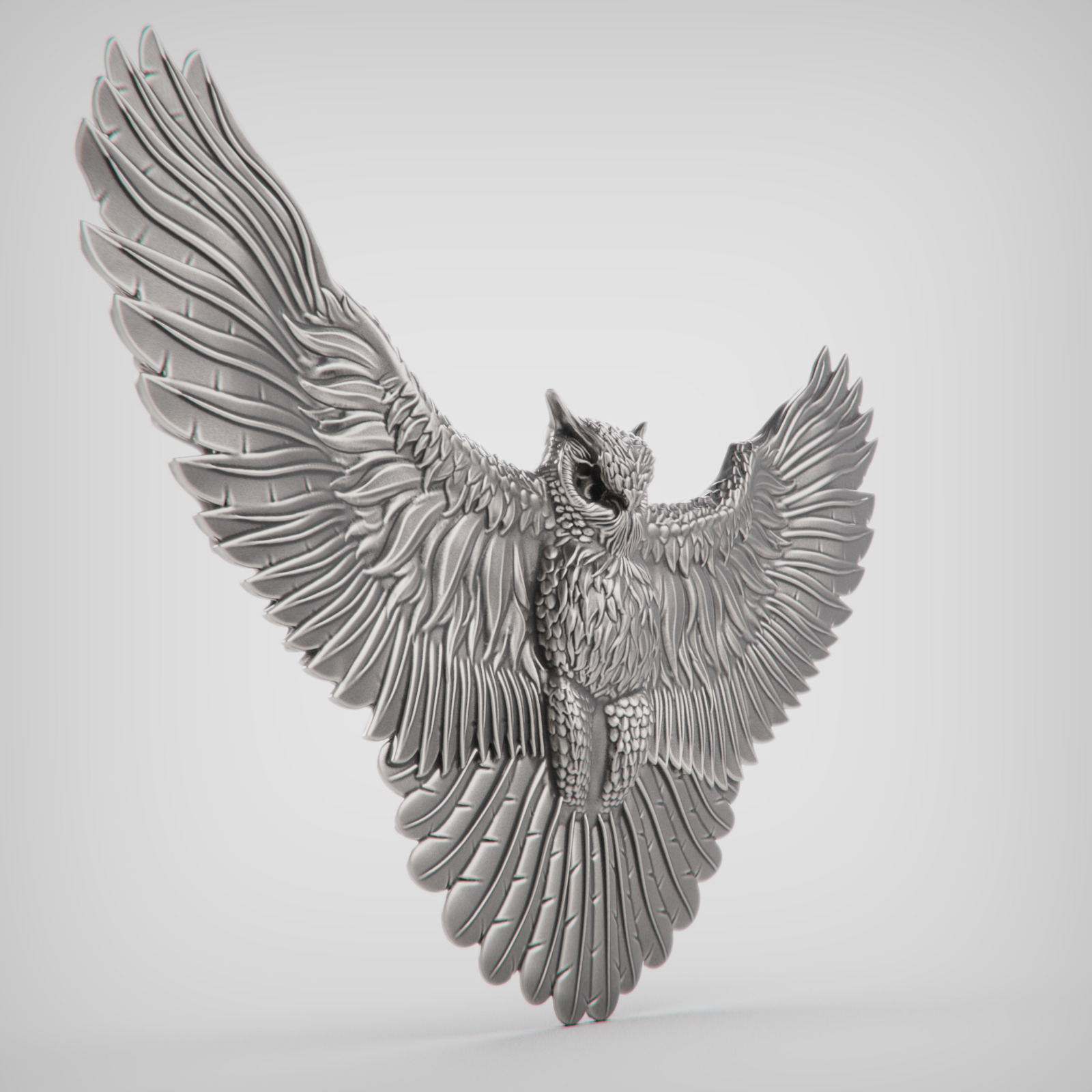 OWL MODELO 3D ORGANIC 3D model_1