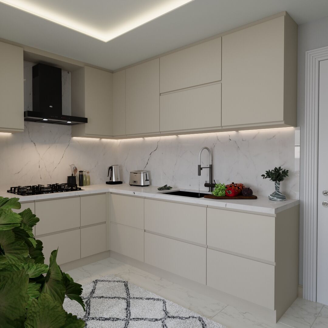 Kitchen 3D model_2