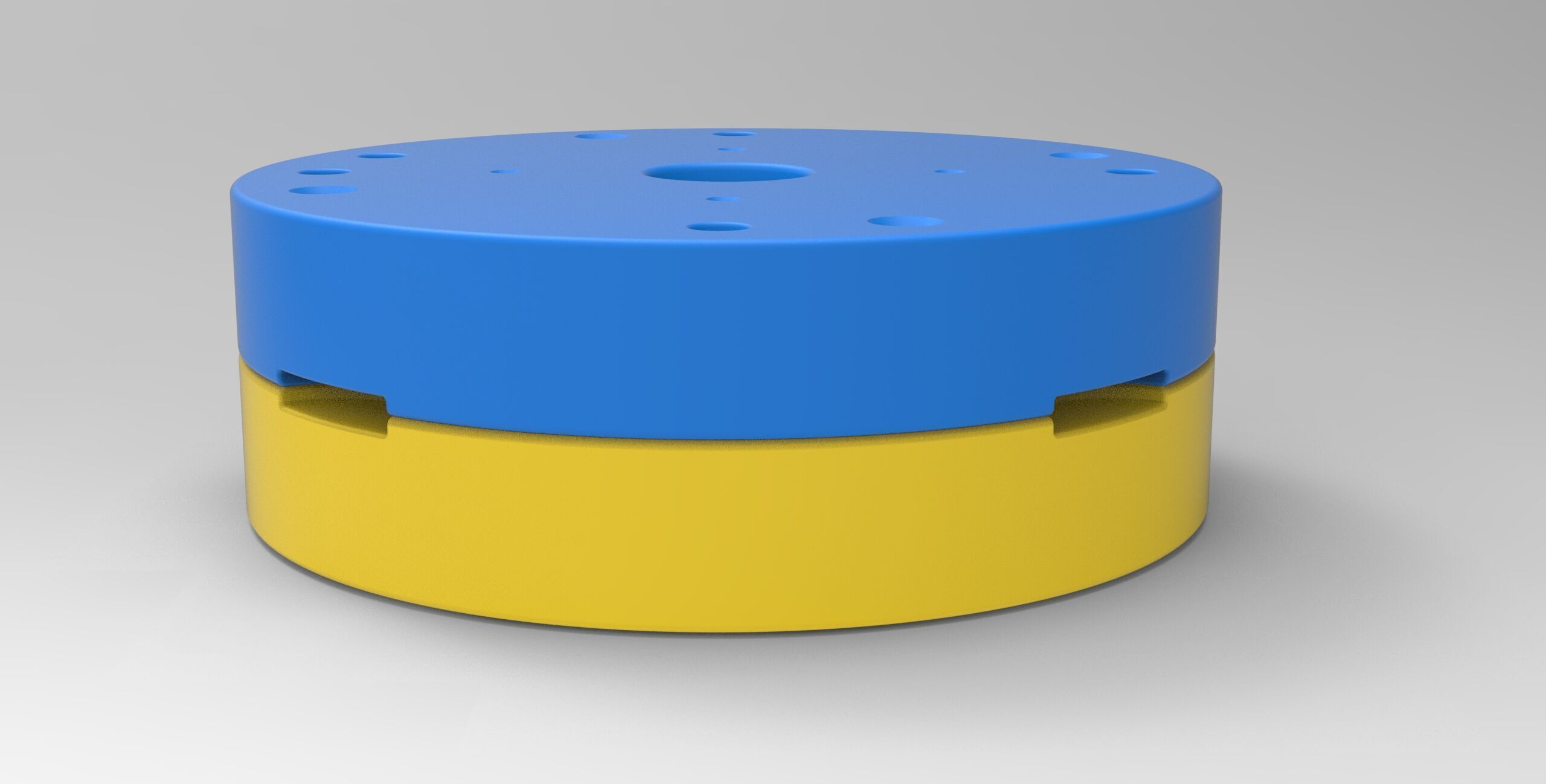 Mold for Tractor tire 44 Scale 3D print model_4