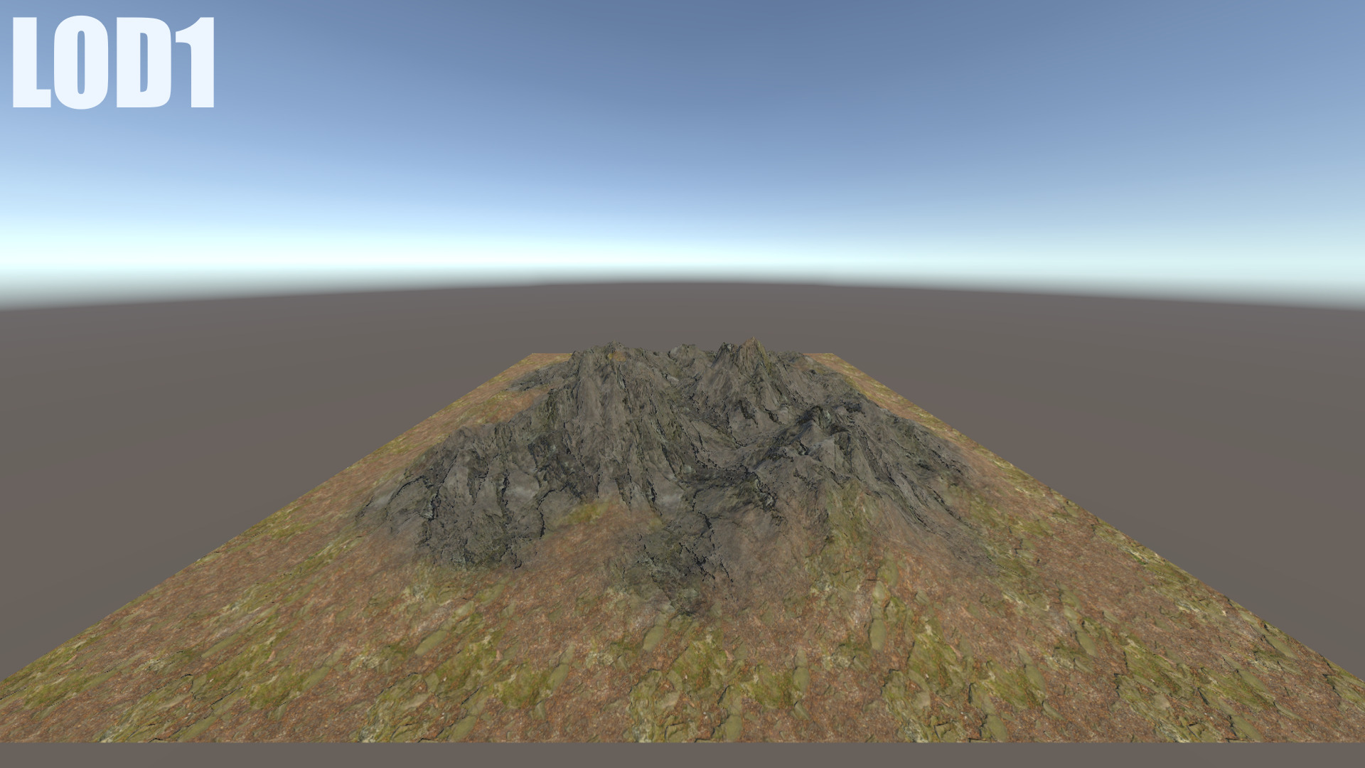Highlands Terrain Unity Game Ready 3D model_4