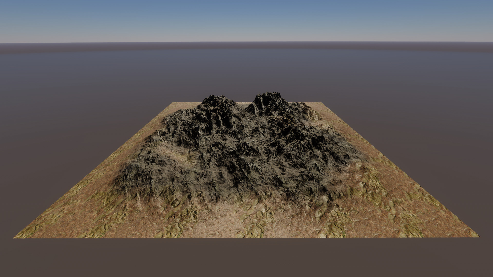Highlands Terrain Unity Game Ready 3D model_1