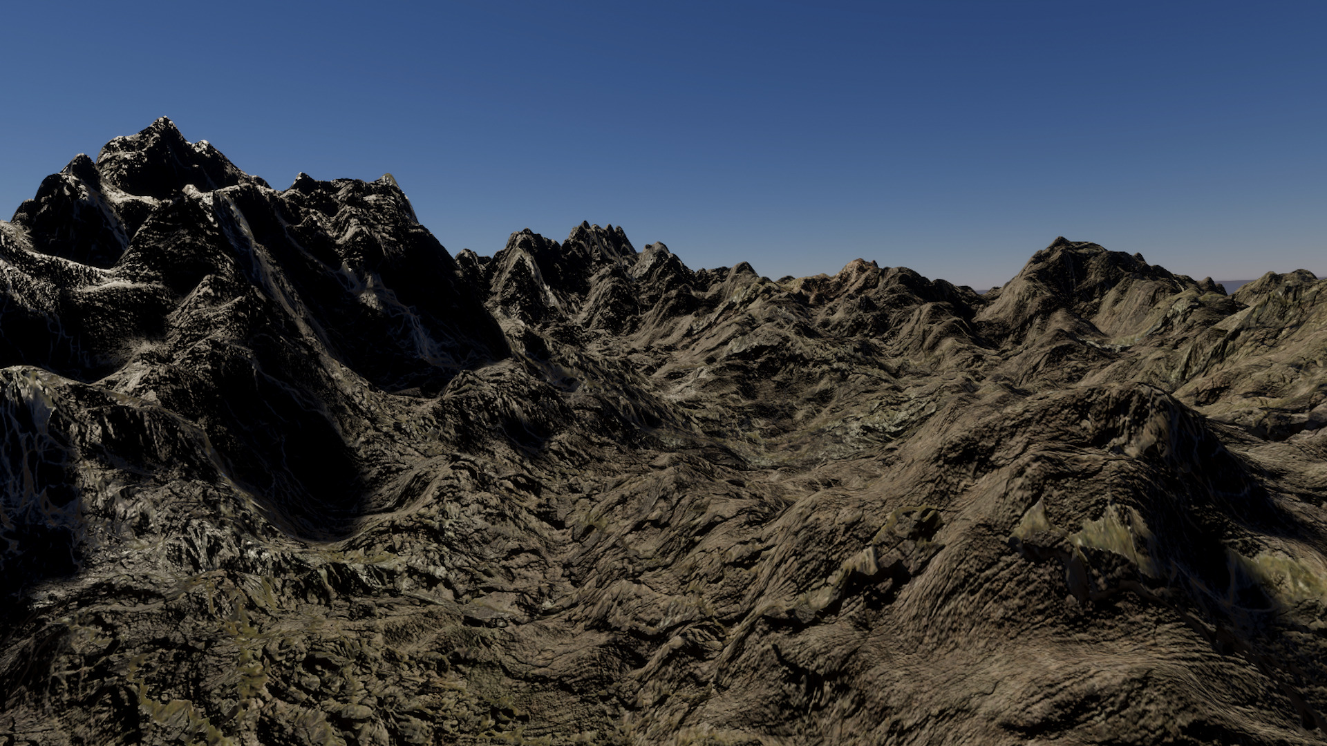 Highlands Terrain Unity Game Ready 3D model_2