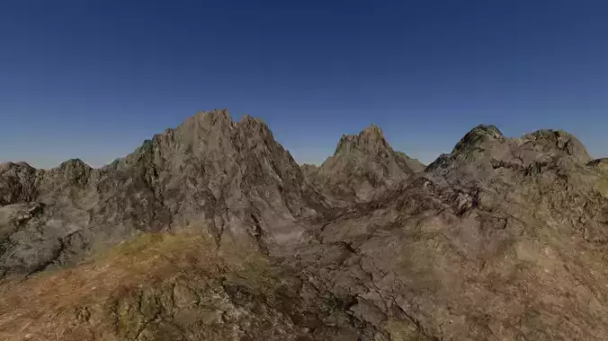 Highlands Terrain Unity Game Ready