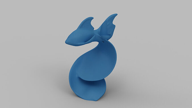 Fish-Wave Incense Waterfall 3D print model
