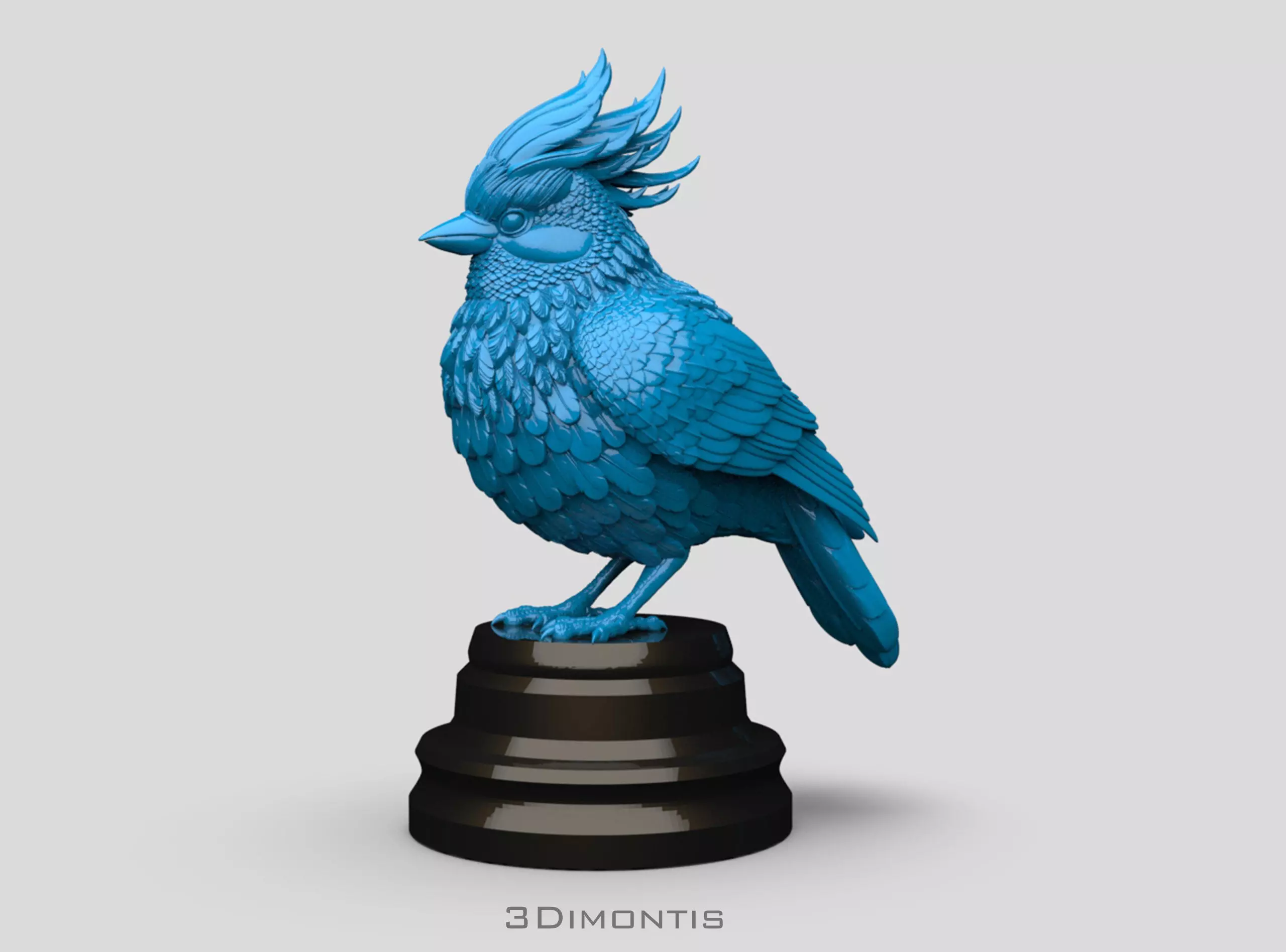 Bird Sculpture 3D print model