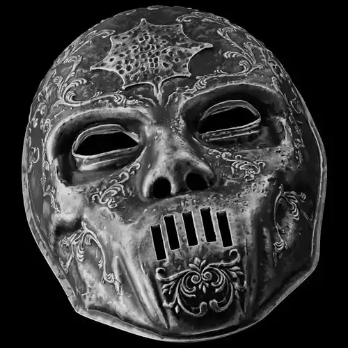 DEATHEATER MASK - ORNATE - PRINT READY STL MODEL - FAN ART