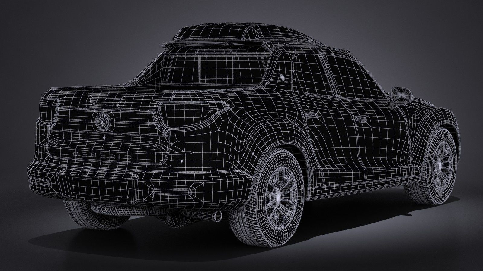 Generic Pickup 2016 3D model