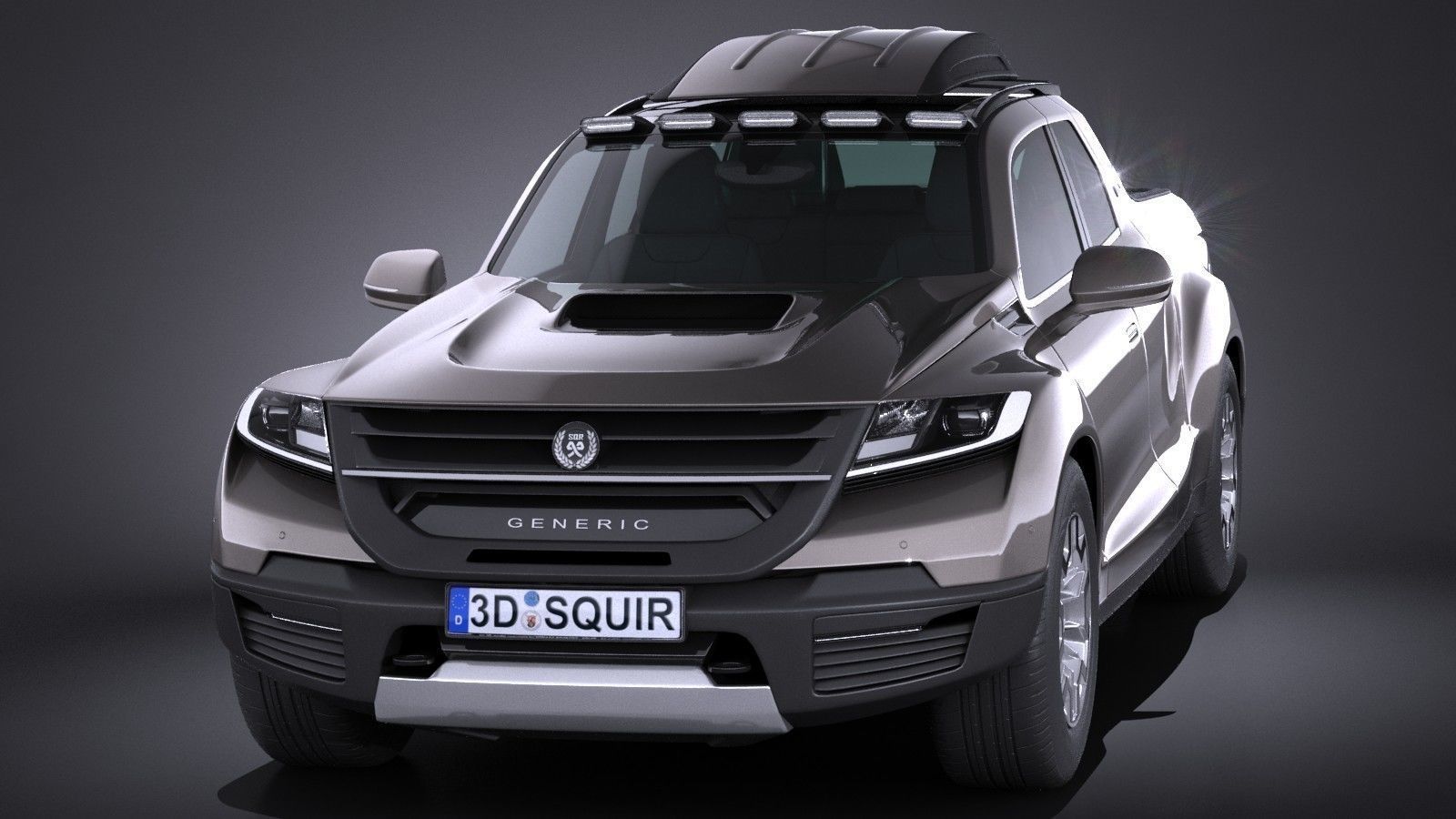 Generic Pickup 2016 3D model