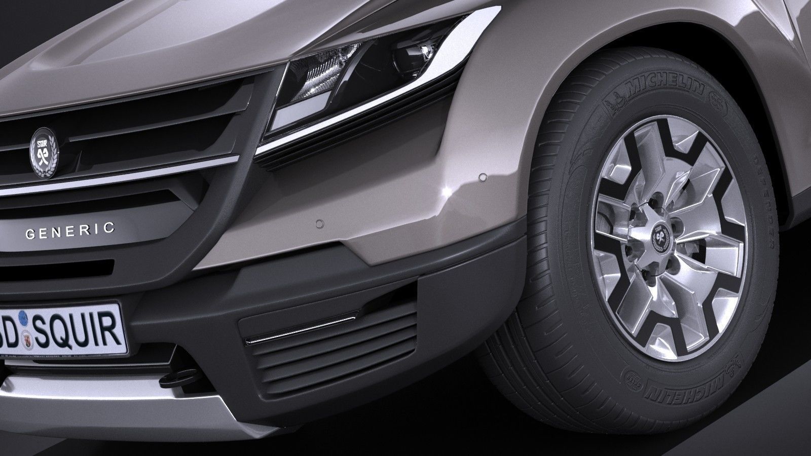 Generic Pickup 2016 3D model