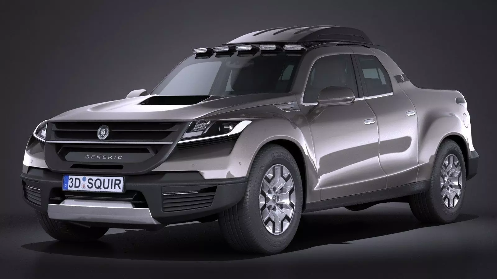 Generic Pickup 2016 3D model