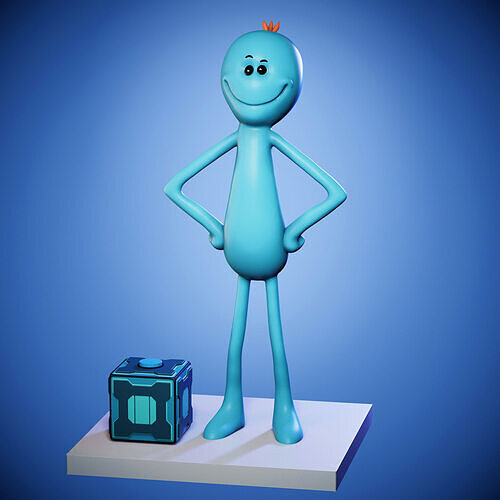 Meeseeks Free 3D print model