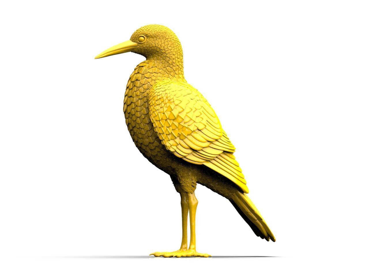 Bird Sculpture 3D print model_16