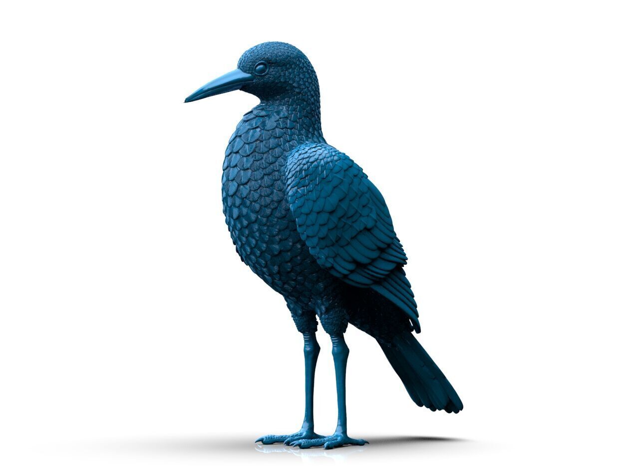 Bird Sculpture 3D print model_13