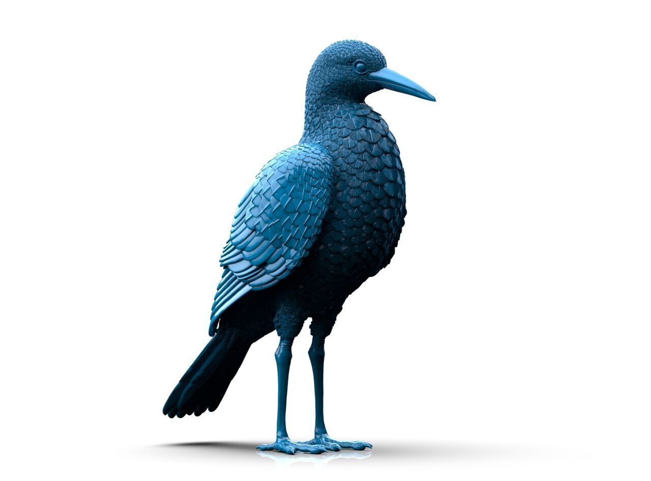 Bird Sculpture 3D print model_1