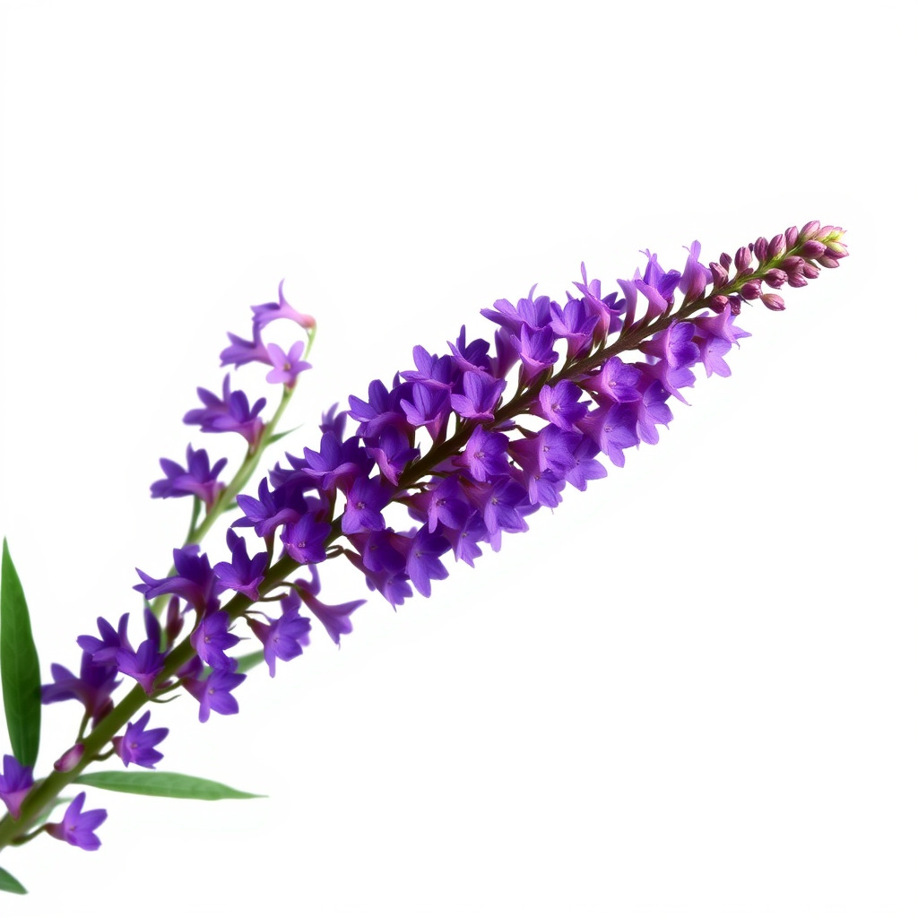 Purple Flower Model Pack with Multiple Levels of Detail Low-poly 3D model_3