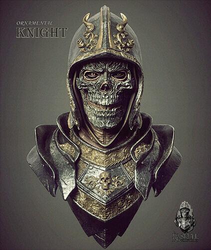 ORNAMENTALKNIGHT 3D print model