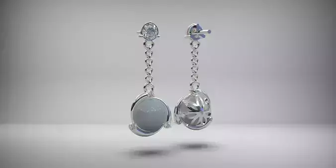 earrings 3D print model