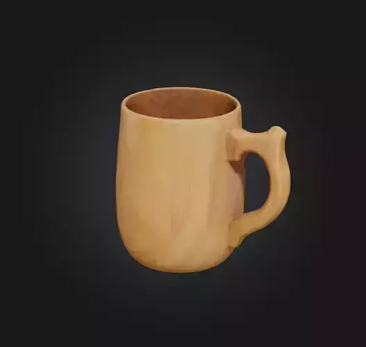 Wooden Mug Cup