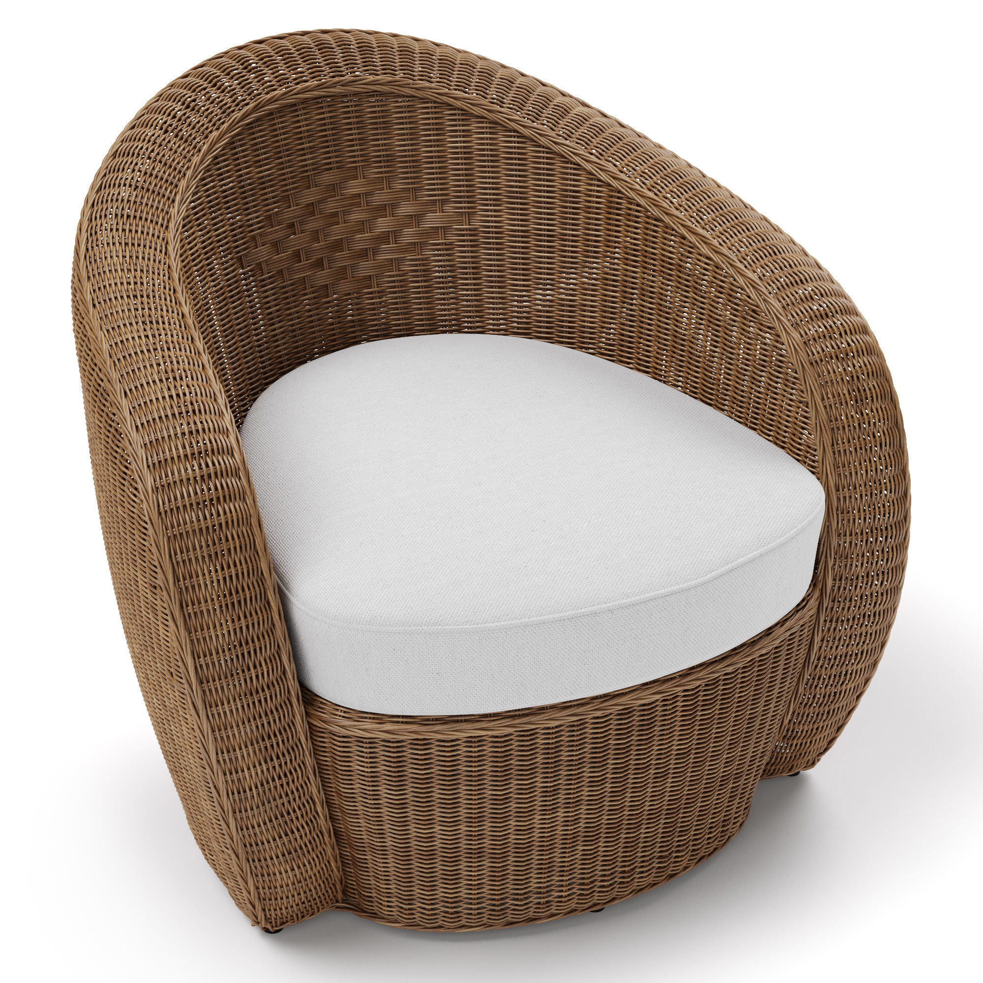 VARASCHIN Bolero Lounge Chair  3D model_3